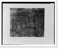 Historic Framed Print, El-Kab (&Eacute;lethya) - architecture hypog&eacute;enne - tombeau de Phap&eacute; - sculptures peintes.FT [monogram] F&eacute;lix Teynard.,  17-7/8" x 21-7/8"