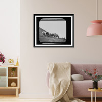 Men with horses during polar expedition, Vintage Wall Art