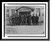 Group of Japanese officers in front of legation at Chemulpo, Antique Wall Art