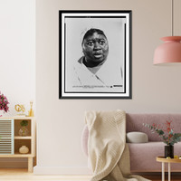 Hattie McDaniel, head-and-shoulders portrait, facing front, as Aunt Carrie in motion picture, Maryland"", Historic Reproduction