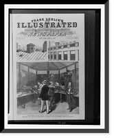 New York City - How Uncle Sam's money is guarded in the Sub-Treasury Building, Antique Print