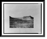 Historic Framed Print, Environs de Ouadi-Halfah - vue du d&eacute;sert sur la rive gauche du Nil [i.e., pr&egrave;s de la deuxi&egrave;me cataracte].FT [monogram] F&eacute;lix Teynard.,  17-7/8" x 21-7/8"