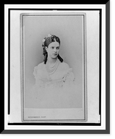 Princess Dagmar (later Empress Marīia Feodorovna) head-and-shoulders portrait, facing right, Historic Reproduction