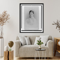 Historic Framed Print, [Grand Duchess Marie Paulovna (formerly Princess Marie of Mecklenburg-Schwerin, head-and-shoulders portrait, facing left],  17-7/8" x 21-7/8"
