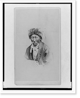 Historic Framed Print, [Half-length portrait of man, facing front],  17-7/8" x 21-7/8"