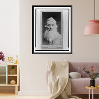 Historic Framed Print, [Nikola i Ivanovich Kostomarov, head-and-shoulders portrait, facing front],  17-7/8" x 21-7/8"