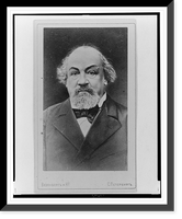 Aleksei Feofilaktovich Pisemskii, head-and-shoulders portrait, facing front, Vintage Poster