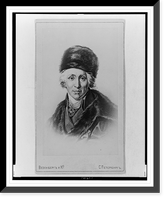 Gavriil Romanovich Derzhavin, head-and-shoulders portrait, facing front Classic, Vintage Wall Art