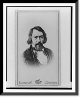 Aleksei Stepanovich Khomiakov, head-and-shoulders portrait, facing slightly right, Vintage Wall Art