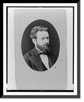 Historic Framed Print, [Solomon Lazarevich Chudnovsky, head-and-shoulders portrait, facing right],  17-7/8" x 21-7/8"