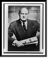 John S. Knight, editor & publisher of Knight newspapers, Antique Poster