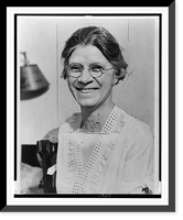Mrs. Henry Nesbitt of Hyde Park, N.Y. who will go to Washington as housekeeper of the White House, Vintage Poster