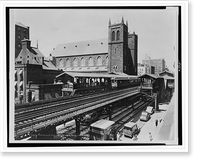 Ninth Ave. L" - 59 St. Station" Classic, Historic Print