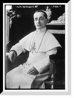 Historic Framed Print, Pope Benedict XV,  17-7/8" x 21-7/8"