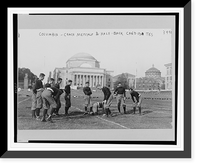Columbia University football, Metcalf training half-back candidates, Historic Print