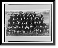 Historic Framed Print, Carlisle School football squad,  17-7/8" x 21-7/8"