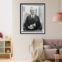 Noted explorer honored by President Classic, Vintage Poster