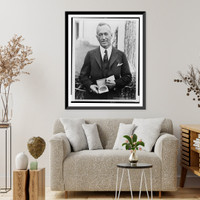 Noted explorer honored by President Classic, Vintage Poster