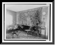 Living room in St. Gaudens, Windsor, Vermont, Vintage Poster