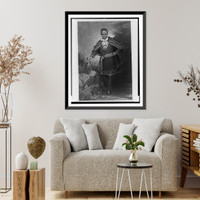 Historic Photo Print - Sa-go-ye-wat-ha Seneca chief Red Jacket.painted