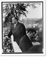 Cedar Rapids, Iowa, Sept. 26,1909. Pres. Howard Taft speaking, Vintage Wall Art