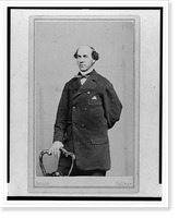 Wm. P(?) Smith, half-length portrait, standing, facing slightly left with right hand on back of chair.Bendann, Baltimore, Antique Wall Art