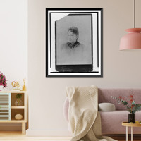 Unidentified woman, possibly Mary Church Terrell's mother, head-and-shoulders portrait, facing slightly left, Historic Print