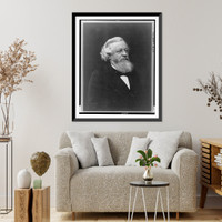 Alex Gielmant, head-and-shoulders portrait, facing right, Historic Print
