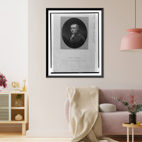 James Gillray.engraved from a miniature by himself, by Jos. Brown, Vintage Wall Art