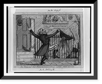 Historic Framed Print, The general out-generalled, or, first come, first served,  17-7/8" x 21-7/8"