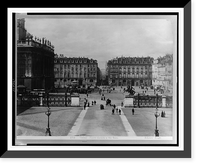 Torino - Piazza Castello e Via Roma Classic, Antique Poster