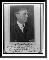 Historic Framed Print, [Ernest Mcgaffey, head-and-shoulders portrait, facing right, arms folded across chest],  17-7/8" x 21-7/8"