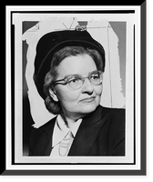 Historic Framed Print, [Sidney Cowell, head-and-shoulders portrait, facing right].World-Telegram photo by Higgins.,  17-7/8" x 21-7/8"