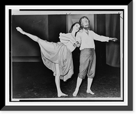 Suzanne Farrell and George Balanchine dancing in a segment of Don Quixote" at New York State Theater.World Telegram & Sun photo by O. Fernandez.", Antique Poster