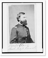 Assistant Adjunct General Temple Clark, Union officer, half-length portrait, facing right Classic, Historic Reproduction