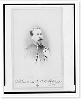 Historic Framed Print, [General Gustav Heinrichs, Union officer, half-length portrait, facing front],  17-7/8" x 21-7/8"