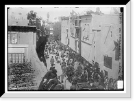Historic Framed Print, Shah of Persia arriving in Ourmiah - 2,  17-7/8" x 21-7/8"