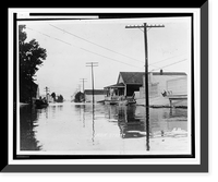 Historic Framed Print, Main Street,  17-7/8" x 21-7/8"