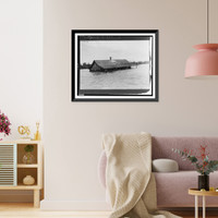 Historic Framed Print, Flood victim above Murphy, Miss.,  17-7/8" x 21-7/8"