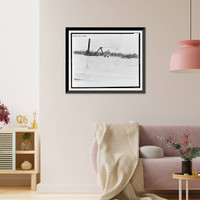 Historic Framed Print, Lower St. Francis Levee District, B-23 from L.M. 212/25,  17-7/8" x 21-7/8"