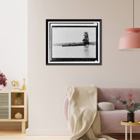 Historic Framed Print, Stock on improvised raft below Murphy ldg., Miss.,  17-7/8" x 21-7/8"