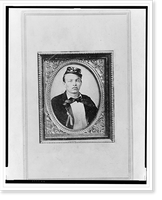 Historic Framed Print, [Sgt. Hermann Reintanz, head-and-shoulders portrait, facing front],  17-7/8" x 21-7/8"