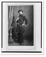 2nd Lieutenant Julius Richardt, Union officer in the 24th Illinois Infantry Regiment, full-length portrait, standing, facing front.T.M. Schleier's Cartes de Visite Photograph Gallery, Nashville