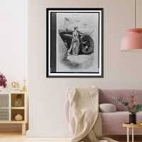 Peace secure - safe and protected.Th. Nast, Vintage Wall Art