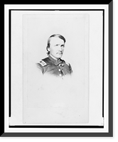Captain Ebenezer T. Wells, Union officer, bust portrait, facing front, Historic Print