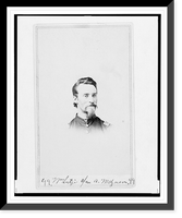 Matthew T. Lutz, bust portrait, facing front.O.B. Palmer, Photographist, Erie, Pa, Antique Wall Art