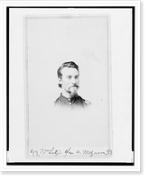 Matthew T. Lutz, bust portrait, facing front.O.B. Palmer, Photographist, Erie, Pa, Antique Wall Art
