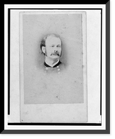 Historic Framed Print, [Major General Lovell H. Rousseau, Union officer, bust portrait, facing front],  17-7/8" x 21-7/8"