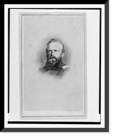 Historic Framed Print, [Brigade Commisariat Captain Edward Mueller, Union officer in the 32nd Indiana Regiment, bust portrait, facing front].T.M. Schleier's Cartes de Visite Photograph Gallery, Nashville, Tenn.,  17-7/8" x 21-7/8"