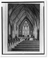 Chapel of the Holy Innocents, St. Mary's Hall, Burlington, N.J. - 2, Antique Poster